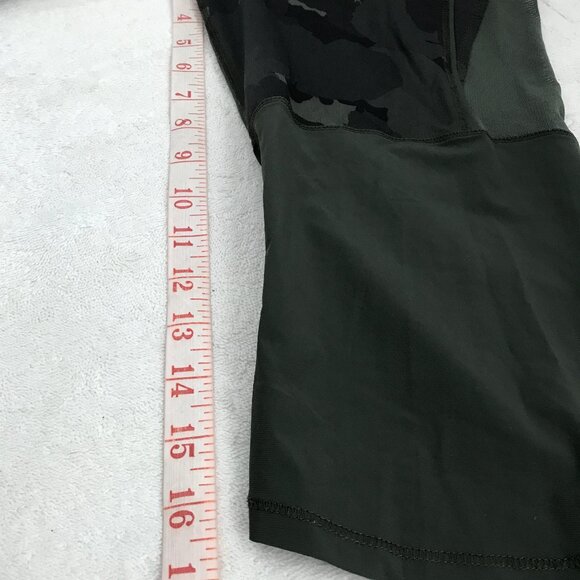 LULULEMON TRAINING TOUGH LEGGING PANT GREEN CAMO WOMENS 10 - Picture 9 of 15